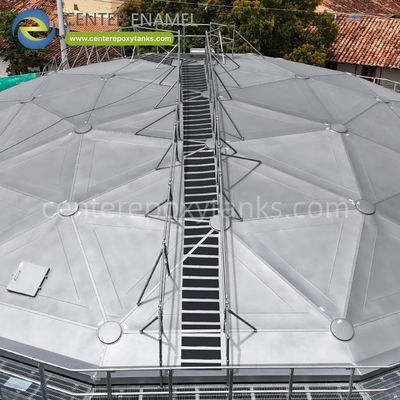 Copertura in cupola di alluminio per serbatoi di silo: fornisce un coperchio resistente alle intemperie per i materiali sfusi