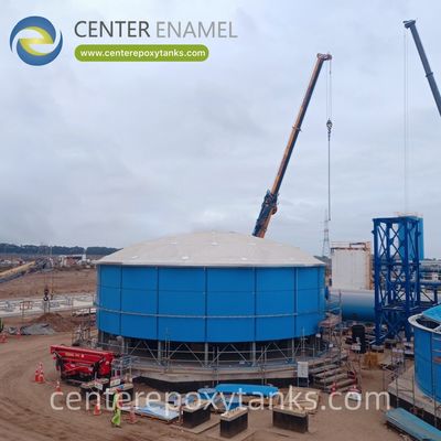 Serbatoio rivestito in FBE per un grande impianto di Bio CNG: contenimento economico e scalabile per la produzione di biogas ad alto volume.