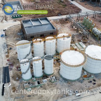 FBE Coated Tank for Starch Wastewater Treatment- Ensures durable storage for high-BOD effluent from starch production.