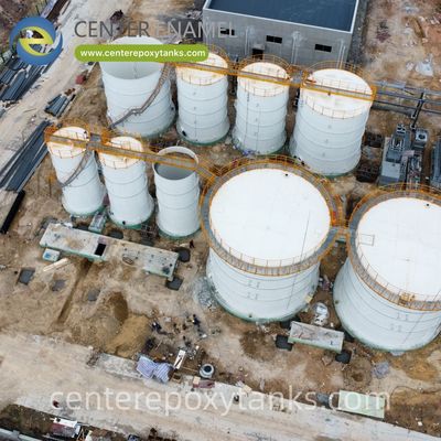 Serbatoio con rivestimento FBE per il trattamento delle acque reflue lattiero-casearie - Garantisce un deposito affidabile e resistente alla corrosione per gli effluenti organici complessi.