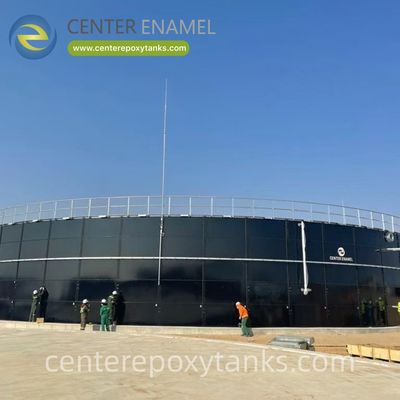 Serbatoio con rivestimento FBE per acqua industriale - Fornisce un contenitore resistente e pulito per acqua di processo o di servizio.