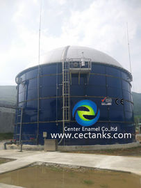 Serbatoi di stoccaggio a bullone rivestiti di acciaio smalto per reattore a biogas di capacità 18.000 m3