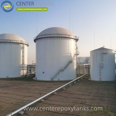 Pallone di stoccaggio biogas per un digestore di biogas da steli di cotone: il cappuccio flessibile utilizzato per raccogliere e contenere il biogas da biomassa ad alto contenuto di lignina