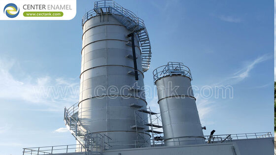 Serbatoi digestori anaerobici in acciaio inossidabile per impianti di lavorazione dei fagioli: ottimizzazione del trattamento dei rifiuti e recupero energetico con la tecnologia Center Enamel