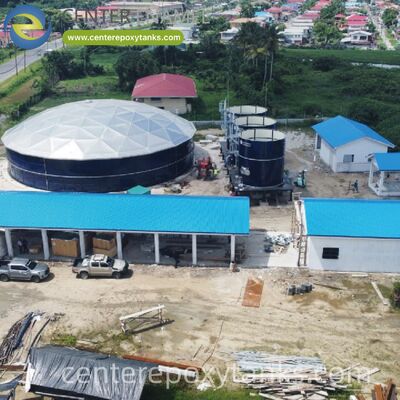 Tetti galleggianti interni per serbatoi di petrolio greggio miscelati in acciaio saldato: stabilizza miscele complesse e previene perdite di luce