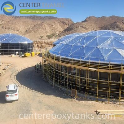 Tetti galleggianti interni per serbatoi di stoccaggio di olio combustibile di emergenza in acciaio al carbonio saldato: Mantenere la stabilità per l'uso di riserva