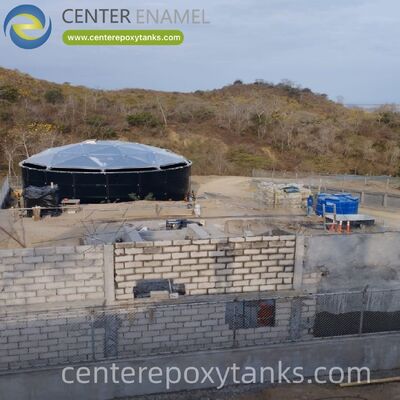 Tetto galleggiante interno per serbatoi di olio di scarto in acciaio al carbonio saldato: Contiene odori volatili e previene la contaminazione atmosferica