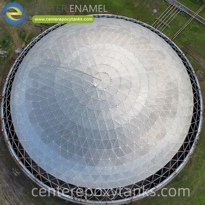 Tetto galleggiante interno per serbatoi saldati in acciaio al carbonio per petrolio greggio miscelato: Previene la perdita di componenti leggeri durante la miscelazione complessa del petrolio