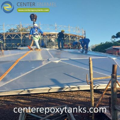 Tetto galleggiante interno per serbatoio di stoccaggio carburante avio Jet A-1 in acciaio al carbonio saldato: garantisce l'integrità del carburante e riduce il rischio di incendio