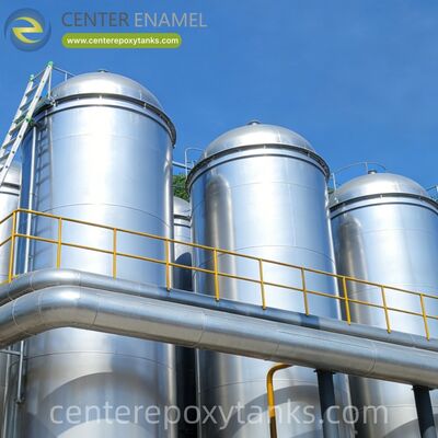 Copertura galleggiante esterna per serbatoi di biocarburanti in acciaio al carbonio saldato: mantiene la stabilità del prodotto e riduce il rilascio di vapore