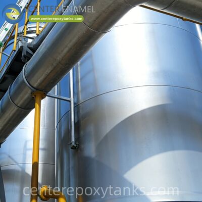 Copertura galleggiante esterna per serbatoio diesel in acciaio al carbonio saldato: previene la contaminazione del carburante e riduce al minimo le perdite di evaporazione