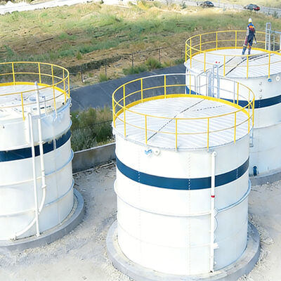 Soluzioni di stoccaggio in acciaio saldato di alta qualità di Center Enamel