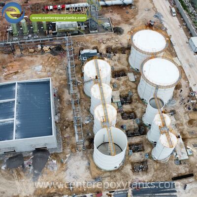 Serbatoi di acciaio a bullone come serbatoi di accumulo di acqua antincendio: riserve affidabili che garantiscono la disponibilità immediata di acqua in caso di emergenza.