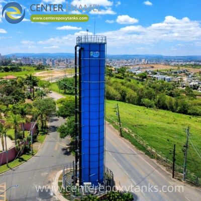 Serbatoi di acciaio a bullone come serbatoi di stoccaggio industriali: fornisce una soluzione modulare e resistente per diverse esigenze di liquidi di fabbrica.