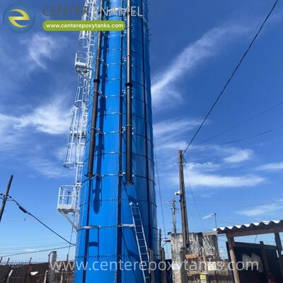 Serbatoi di acciaio a bullone come serbatoi di stoccaggio di processo: integrati perfettamente nelle linee di produzione per una gestione coerente dei fluidi.