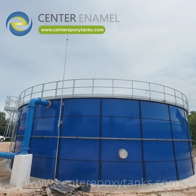 Bolted Steel Tanks as Food Waste Biogas Fermentation Tanks: Resists the varied organic acids and oils found in food-based waste.