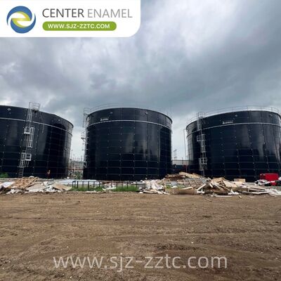 Center Enamel Fornisce Soluzioni Tecniche per la Digestione Anaerobica per il Progetto di Trattamento delle Acque Reflue di Bevande alla Frutta in India