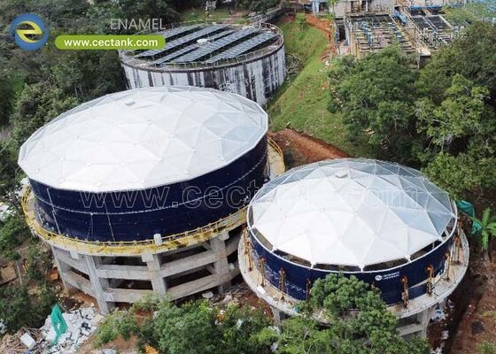 Serbatoi per l'acqua a torre di acciaio GFS a gravità elevata