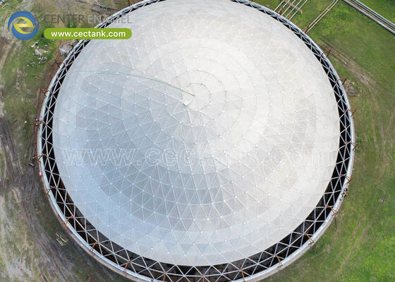 Tetti geodesici in cupola di alluminio con elevata resistenza alla corrosione, installazione rapida sul campo e progettazione spaziale chiara