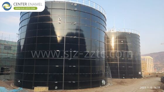 Soluzioni avanzate di biogas a Singapore: serbatoi GFS e tetti a doppia membrana per letame di pollo