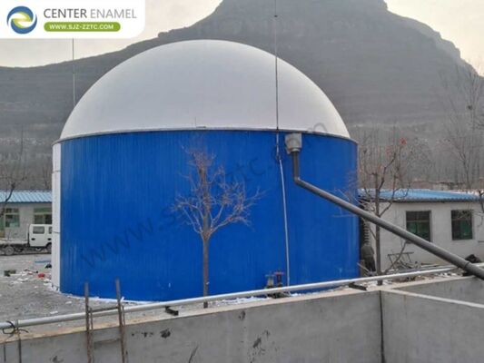 Soluzione con serbatoi GFS per l'appaltatore del progetto di biogas da letame bovino in Pakistan