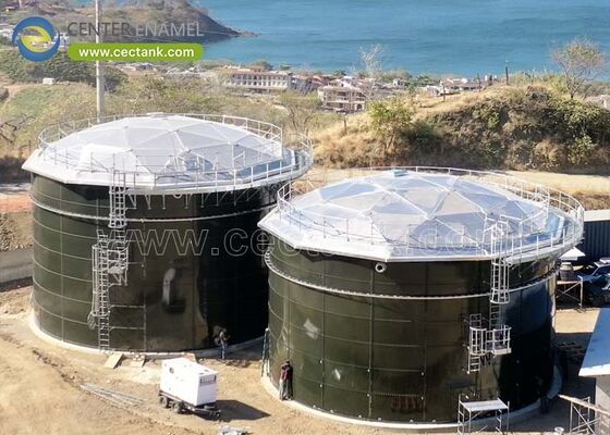 Durable GFS Water Storage 30-50 Year Glass-Fused-to-Steel Water Tanks