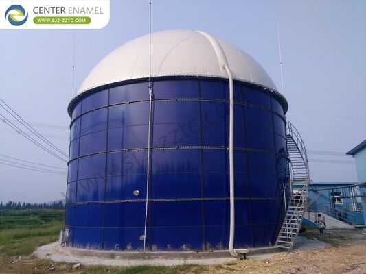 Biogas Power Plant for Solid Waste Treatment Using GFS Tanks in Thailand