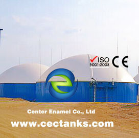 Serbatoio di vetro fuso con acciaio / serbatoio di stoccaggio di biogas ad alta tenuta all' aria