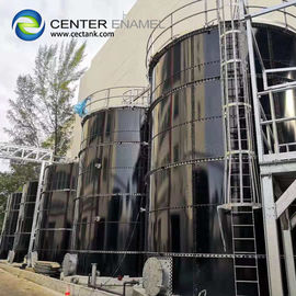 Serbatoio di stoccaggio delle acque reflue in acciaio avvolto per impianti di trattamento delle acque reflue