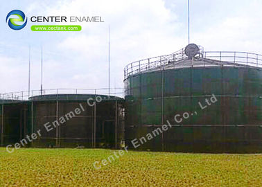 Serbatoio di stoccaggio di acciaio per acque reflue a bullone per impianti di biogas