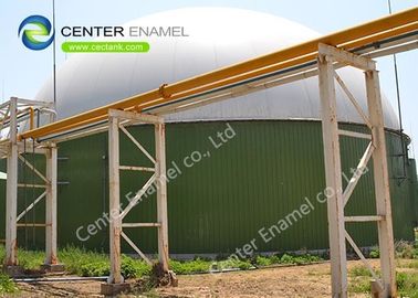 30000 galloni Silos di stoccaggio del grano / vetro fuso all' acciaio Serbatoi di stoccaggio di grana secca per impianti agricoli
