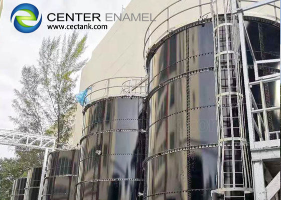 Serbatoio digestore anaerobico in acciaio rivestito di vetro per impianti di biogas