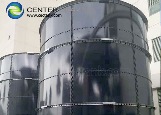 Resistenza all'abrasione Serbatoi industriali di acciaio rivestiti di vetro per la conservazione di liquidi