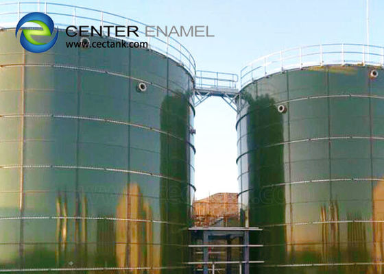 Serbatoi digestori anaerobici GLS da 12 mm per impianti di biogas