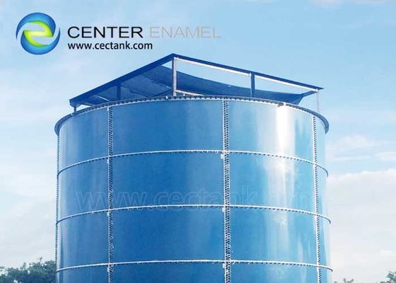 Reattori a serbatoio continuo a stiratura (CSTR) in acciaio rivestito di vetro per impianti industriali di biogas e impianti di trattamento delle acque reflue
