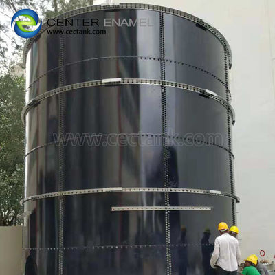 0.35mm rivestimento 18000m3 serbatoio di stoccaggio di biogas con tetto GRP