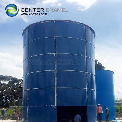 0.25mm Coating Biogas Storage Tank per il progetto di biogas in Francia