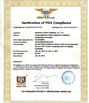 Porcellana Center Enamel Co.,Ltd Certificazioni
