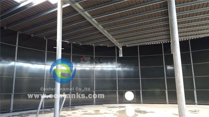Serbatoi di stoccaggio dell'acqua con rivestimento in vetro di oltre 2000 m3 con tetto a pavimento in alluminio ART 310 0