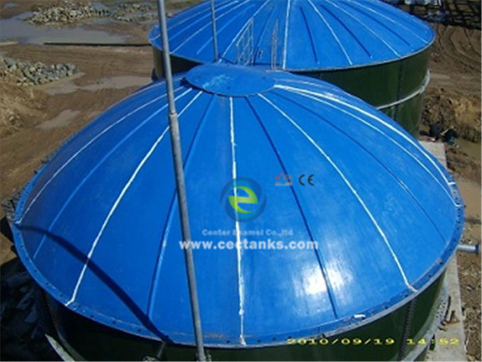 Centrale di smalto di montaggio portatile Biogas Anaerobico Digester Serbatoio per lo smaltimento delle acque reflue ISO 2