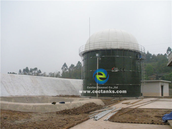 Serbatoio di biogas in acciaio rivestito di vetro prefabbricato con 2,000,000 galloni ART 310 0