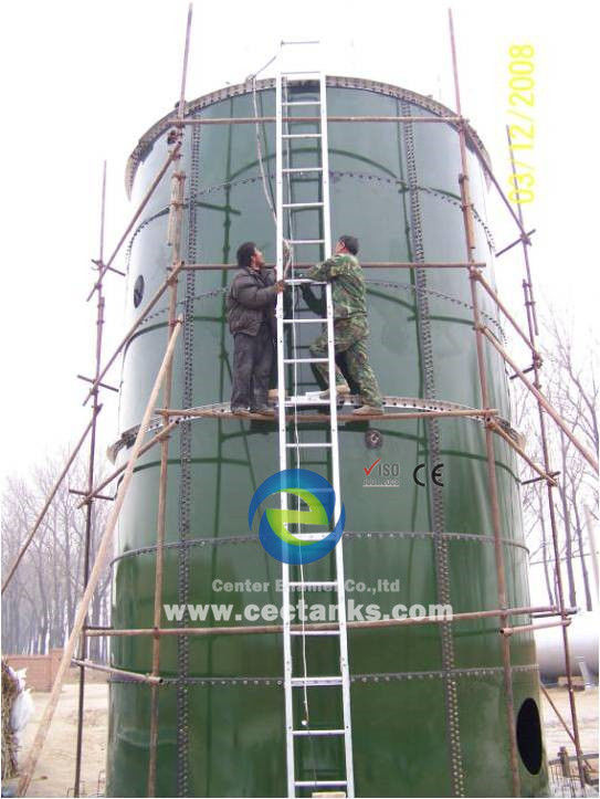 Serbatoio digestore anaerobico di biossidri per impianti di trattamento delle acque reflue industriali 0