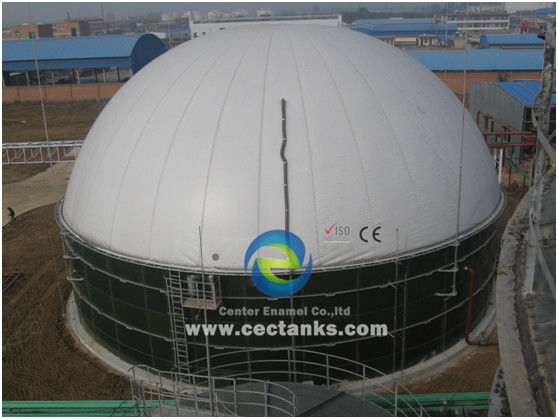 Serbatoio di vetro fuso in acciaio per agricoltura agricola animale Biogas Biomassa impianto di digestione anaerobica 2